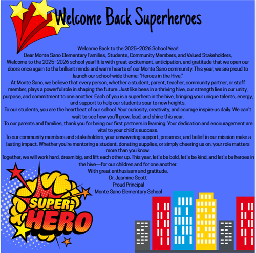 Welcome Back Superheroes